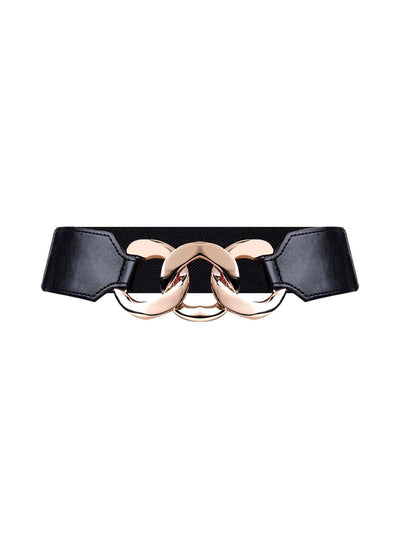 Buckle black belt - Odette