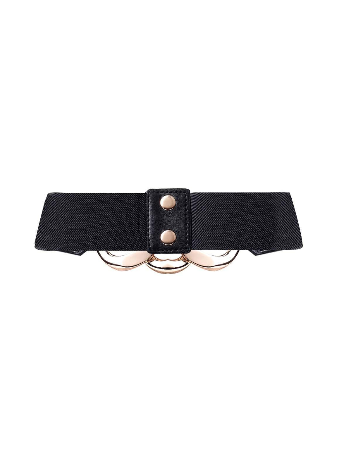 Buckle black belt - Odette