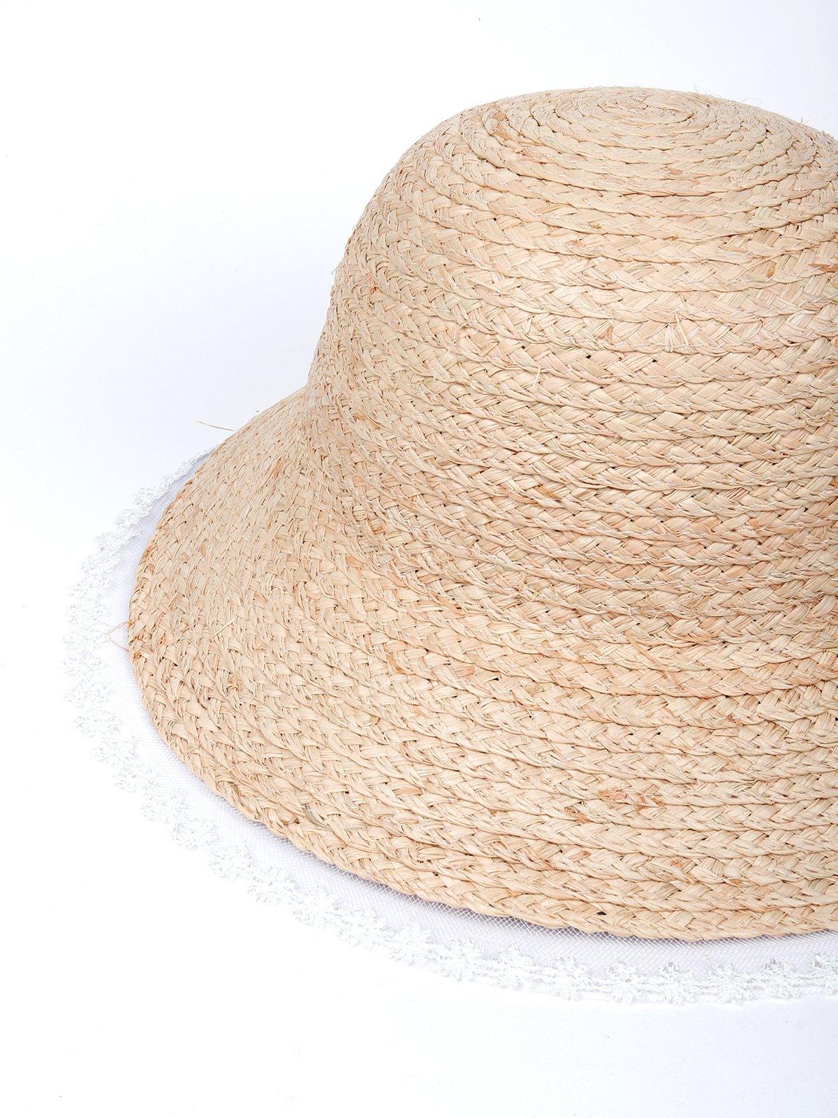 Chain Bucket Hat-Off-White - Odette