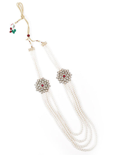 Classic Sophisticated Multi-Layer Pearl Necklace - Odette