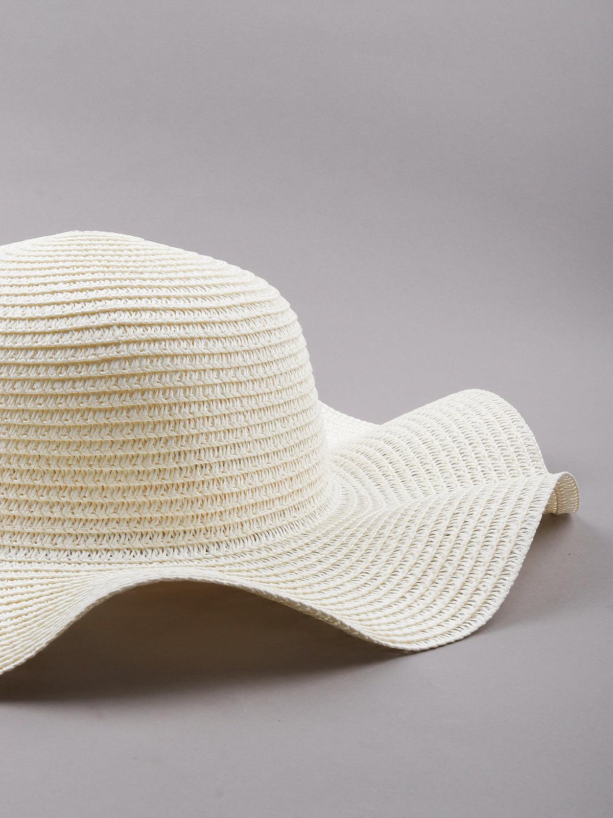Classic White oversized gorgeous hat - Odette