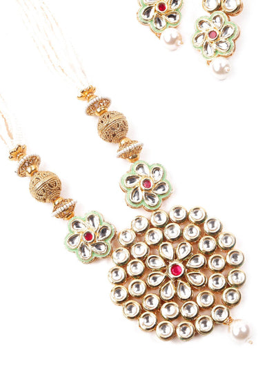 Customary Pearl Necklace Set - Odette