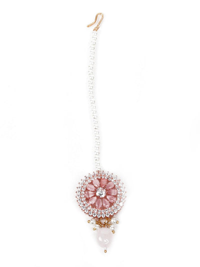 Cute Baby Pink Necklace Set - Odette