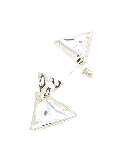 Darlene Geometric Dangle Earrings - Odette