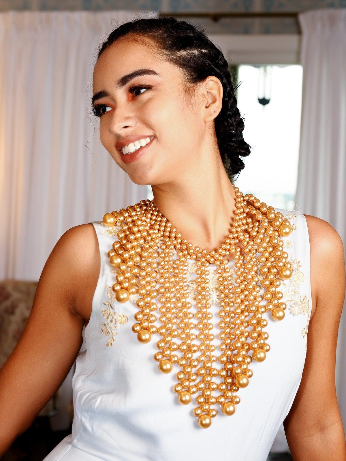 Buy Statement Necklace Jewellery Online at Ajnaa Jewels