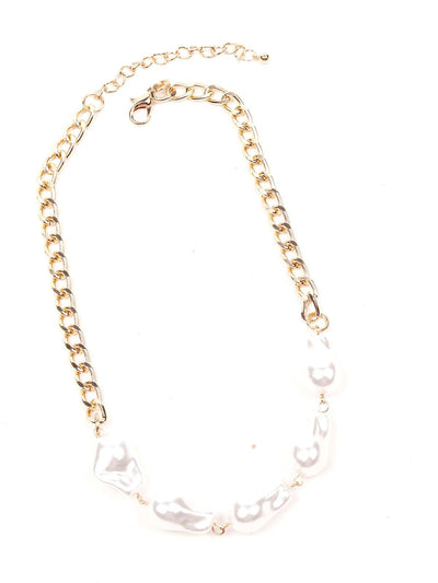 Double Layered Gold-Tone Chain - Odette