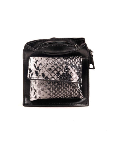 Dual bag waist chain belt bag - Odette