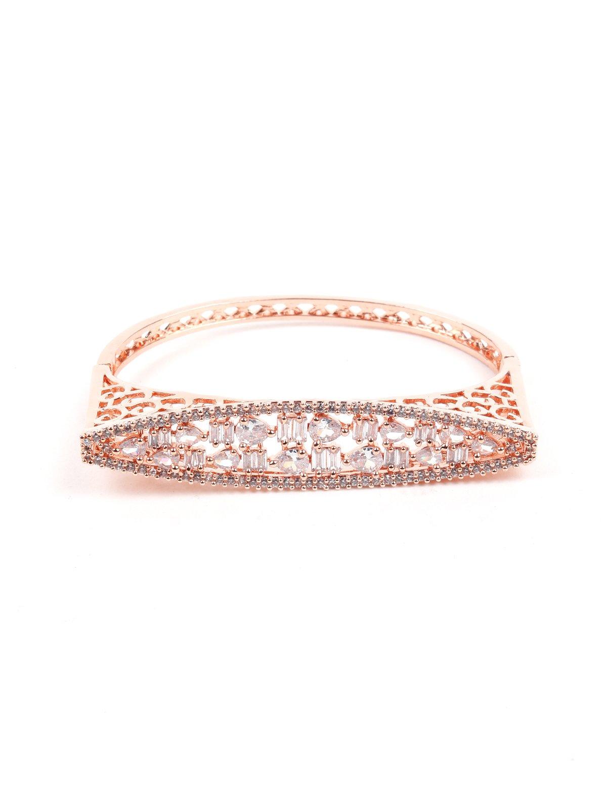 Elegant Crystal-Embellished Bracelet - Odette