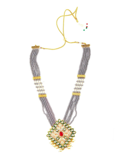 Elegant Rani Haar Necklace Set - Odette