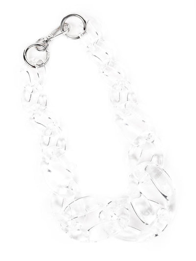 Fashion-Forward Chunky Transparent Necklace - Odette