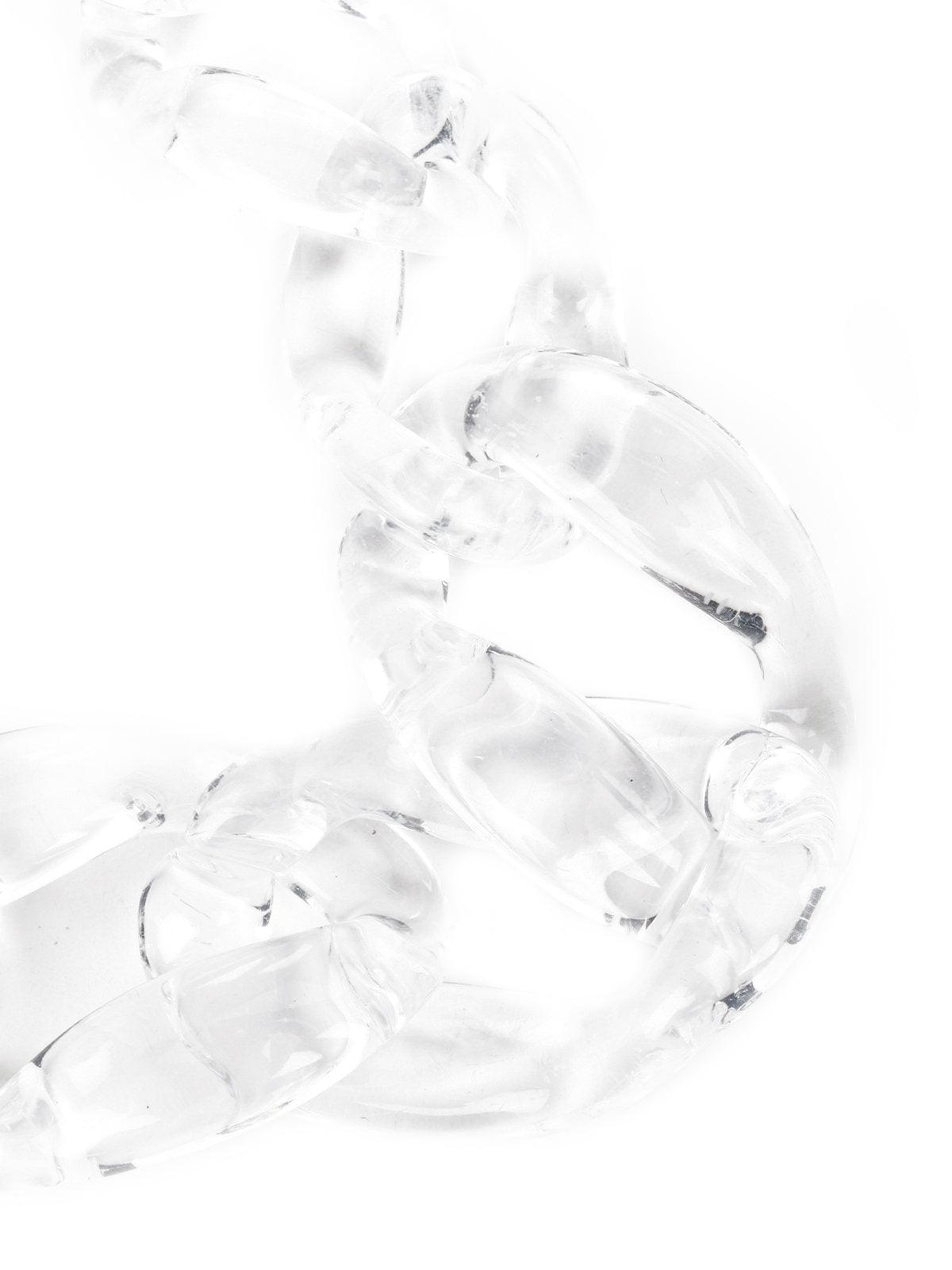 Fashion-Forward Chunky Transparent Necklace - Odette