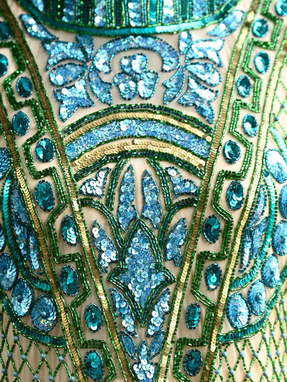 turtle beaded dress Emerald Velvet Turtle Neck Hijab Henna Formal Caftan Dress With Detachable  Skirt
