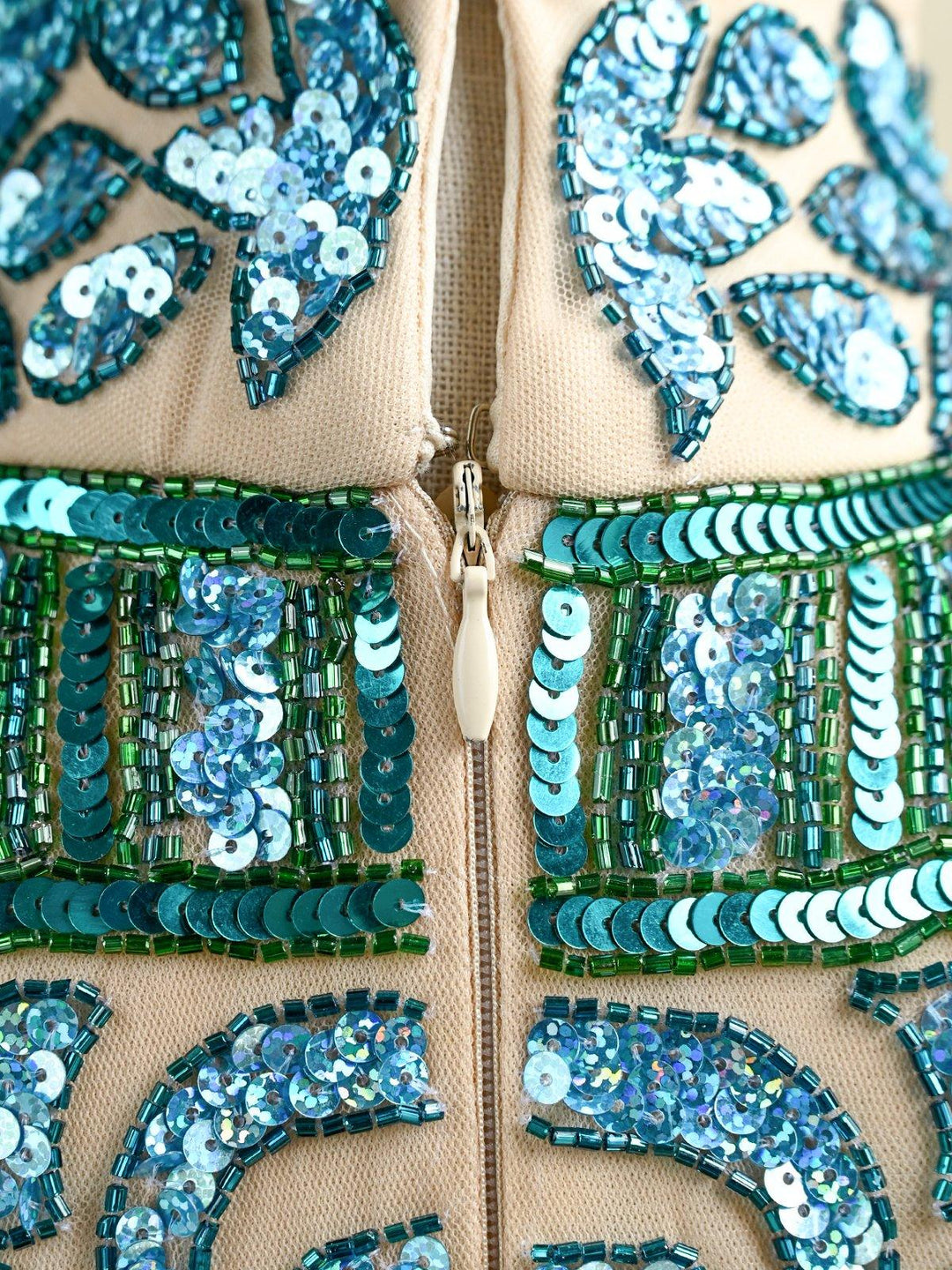 turtle beaded dress Stylish Dinner Outfit Featuring a Studded Turtle Dress