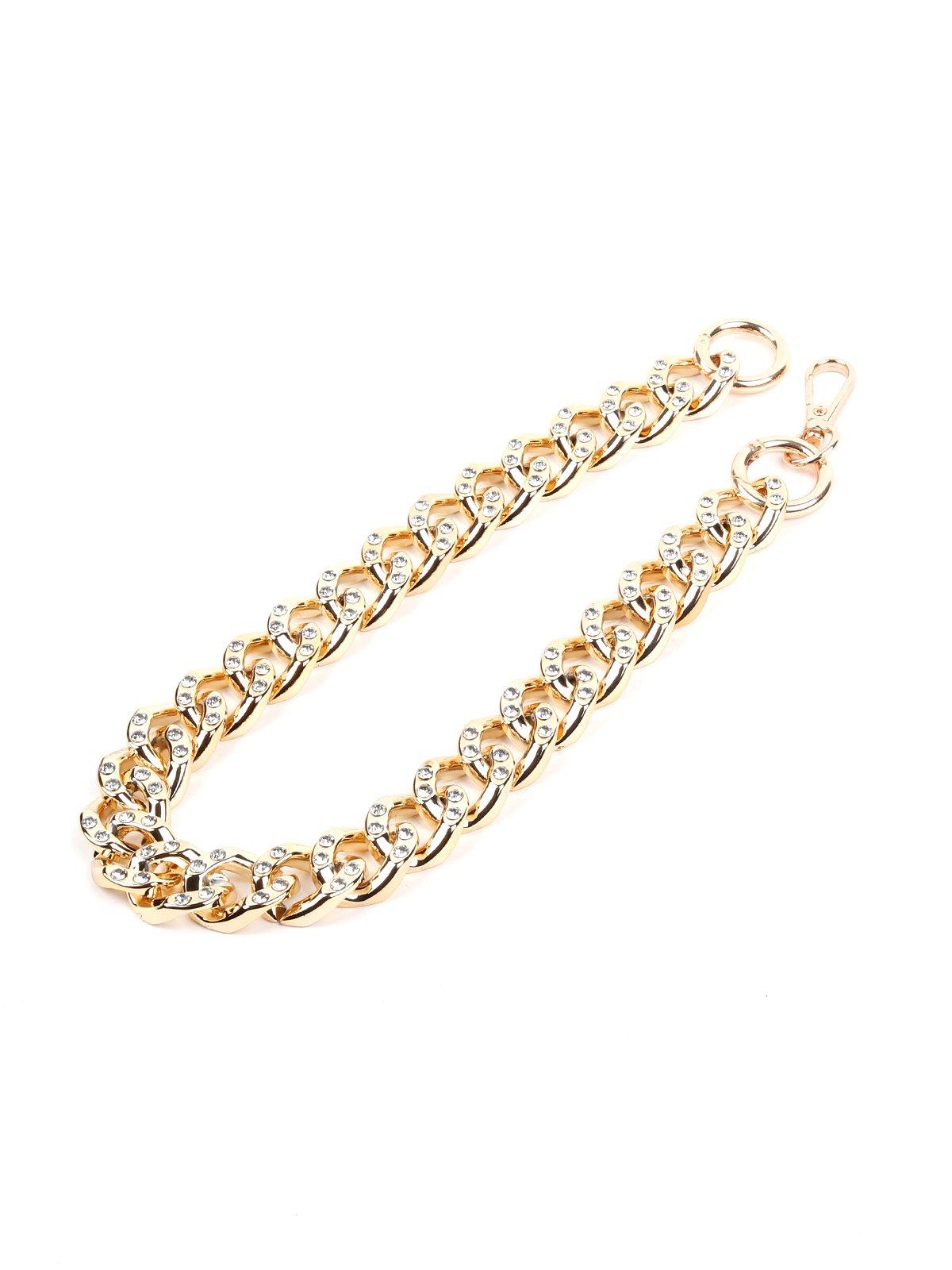 Gold Chunky Interlinked Chain Necklace - Odette
