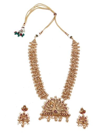 Gold Ethnic Necklace - Odette