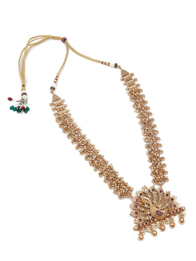 Gold Ethnic Necklace - Odette