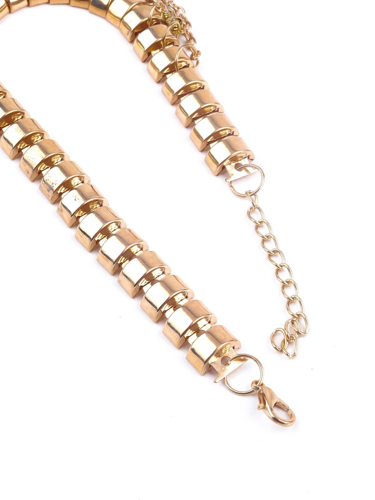 Gold layered ankle chain - Odette