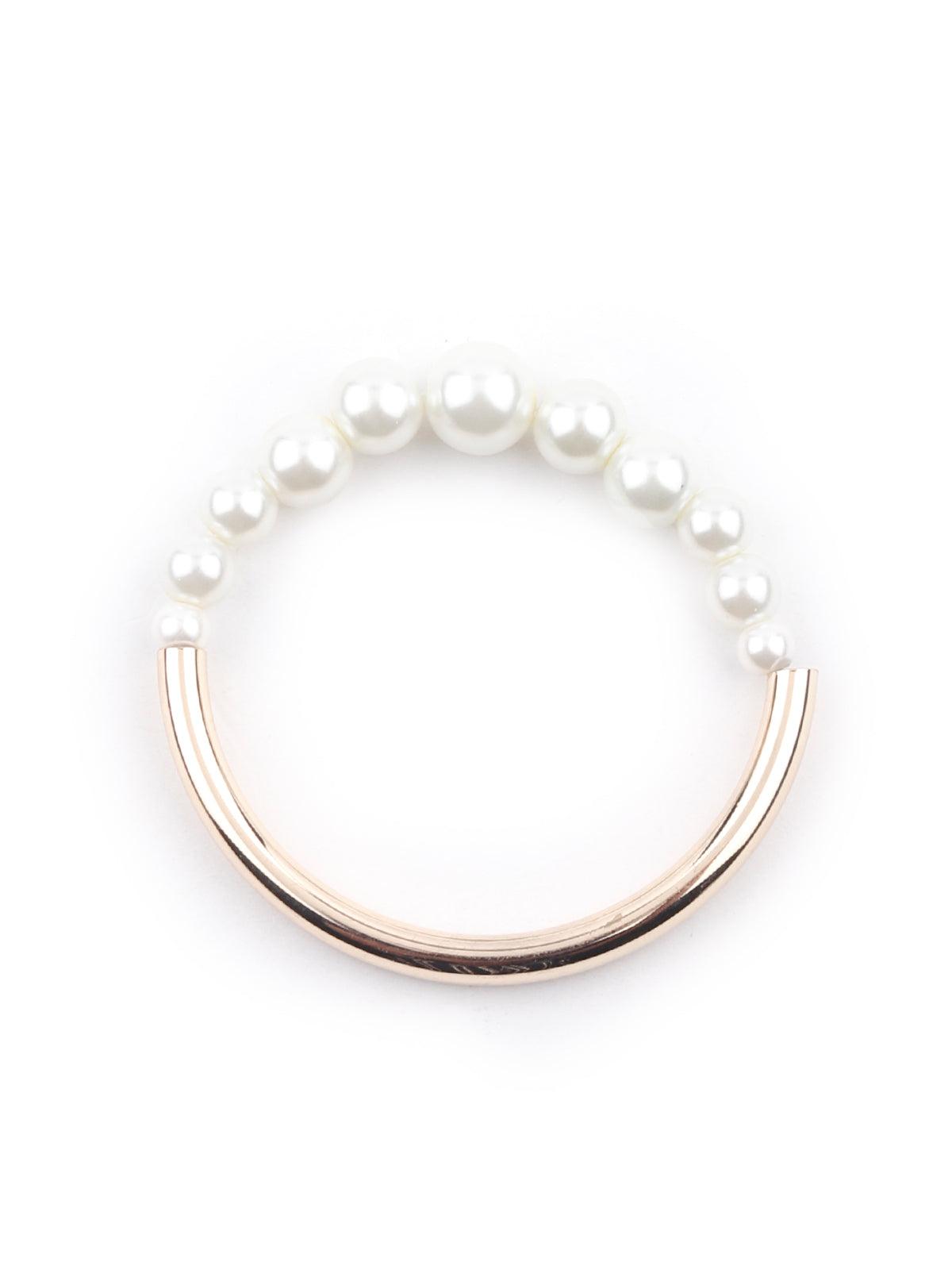 Gold-tone embellished bracelet - Odette