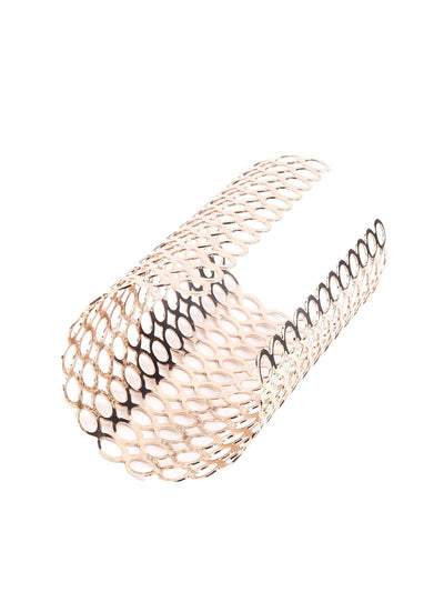 Gold-tone metallic bracelet for women - Odette