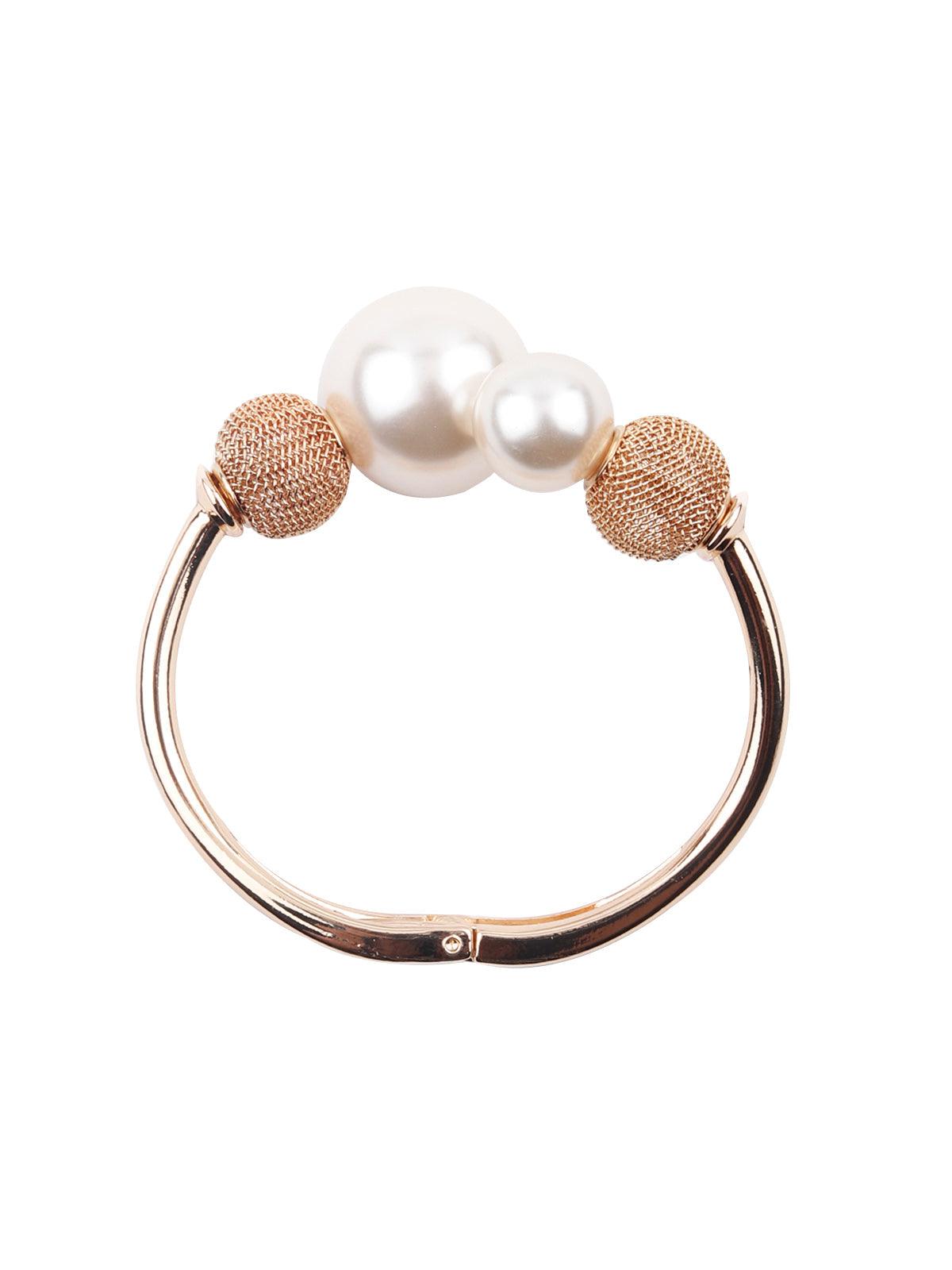 Gold-tone stunning embellished bracelet - Odette