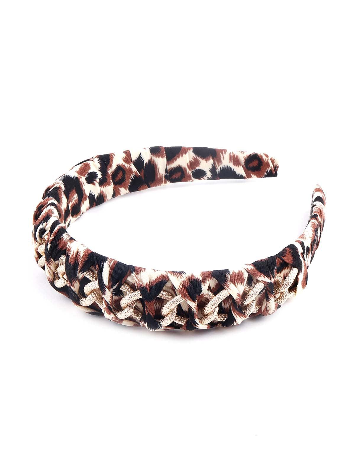 Gorgeous animal print hairband - Odette