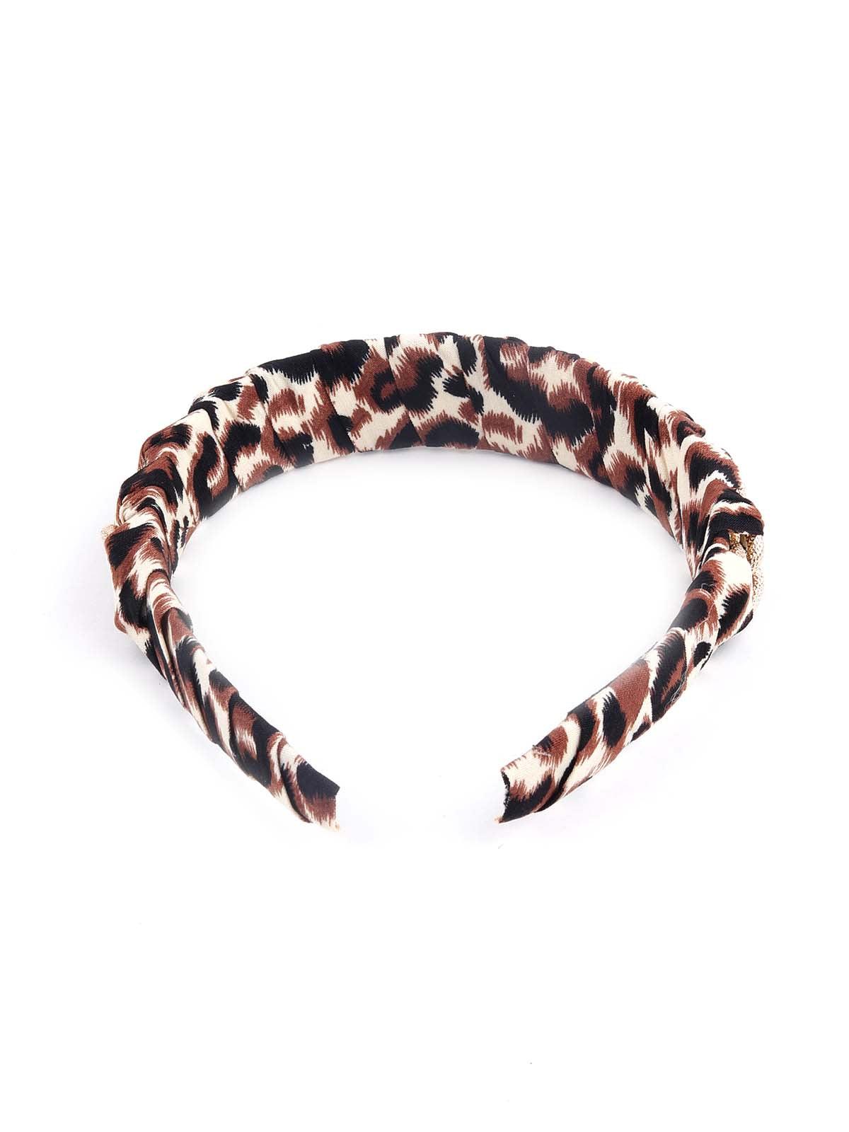 Gorgeous animal print hairband - Odette