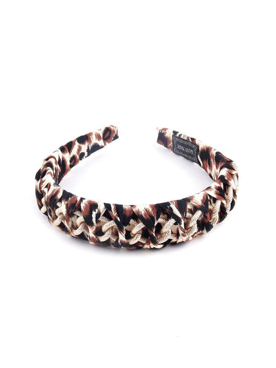 Gorgeous animal print hairband - Odette