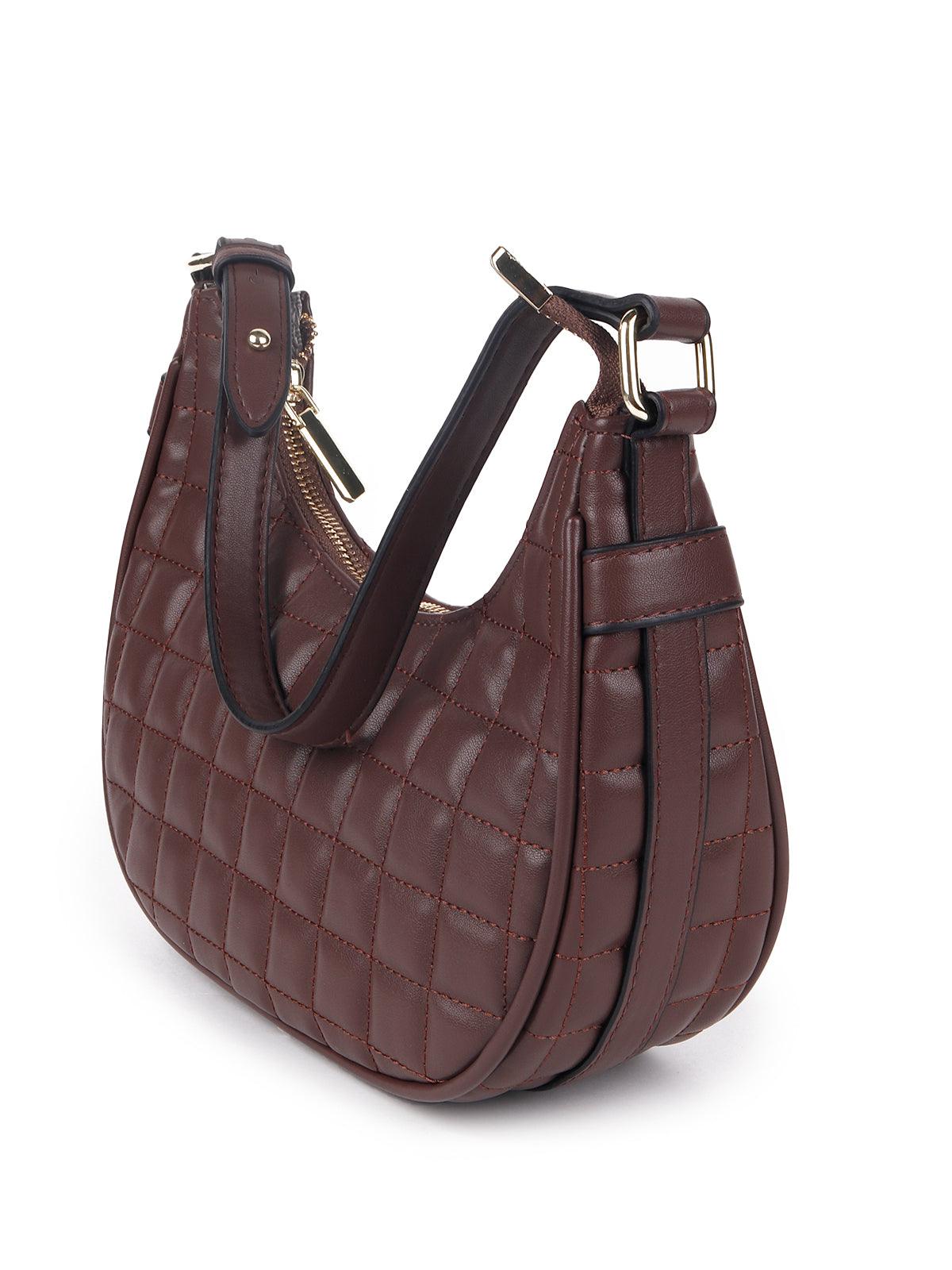 Gorgeous brown shoulder bag - Odette