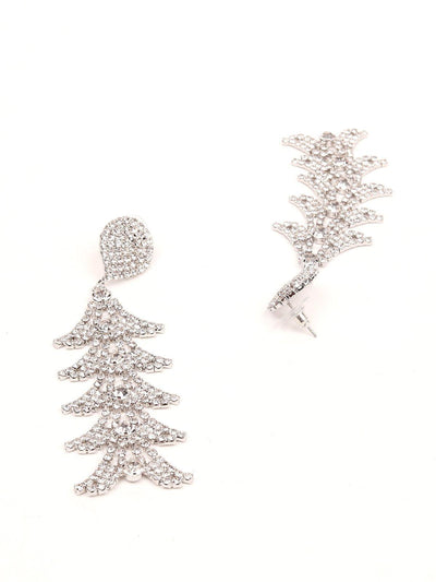Gorgeous Crystal layered earrings - Odette
