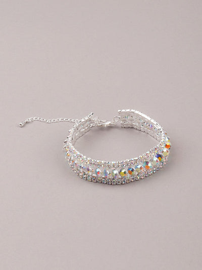 Gorgeous diamond statement bracelet - Odette