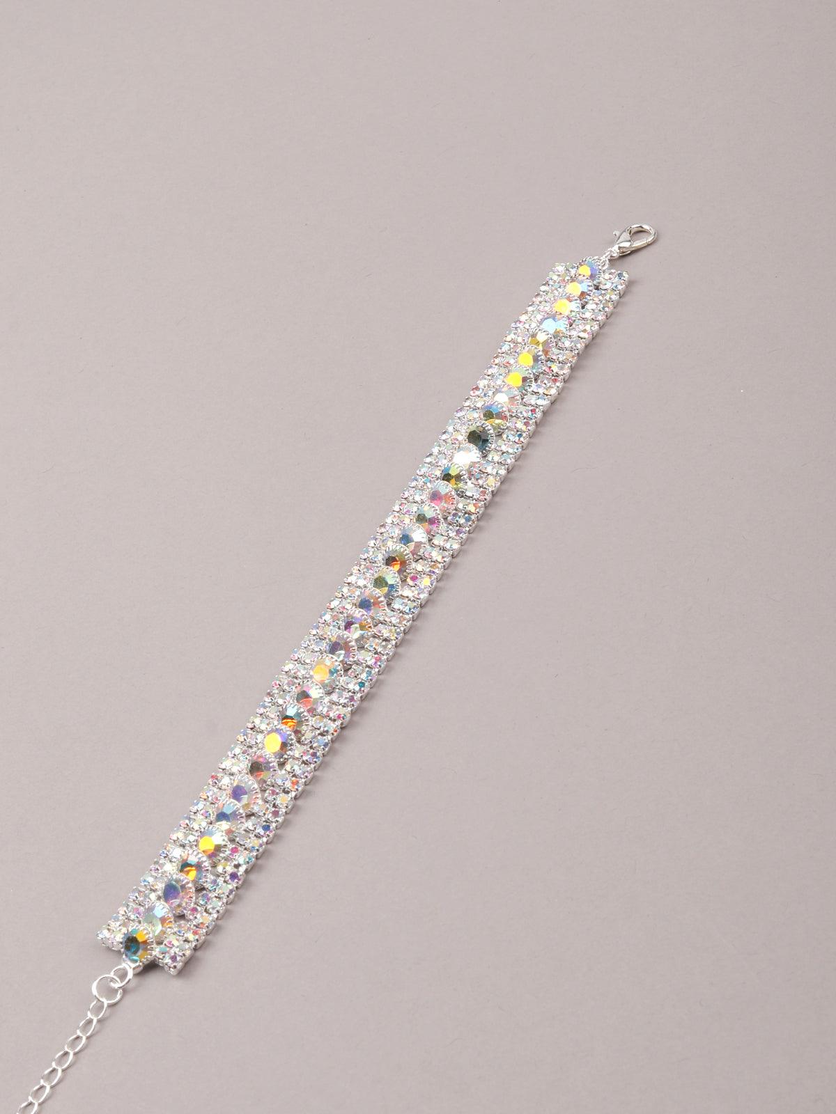 Gorgeous diamond statement bracelet - Odette