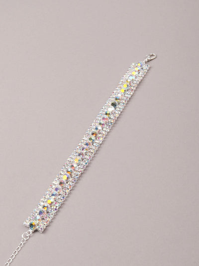 Gorgeous diamond statement bracelet - Odette