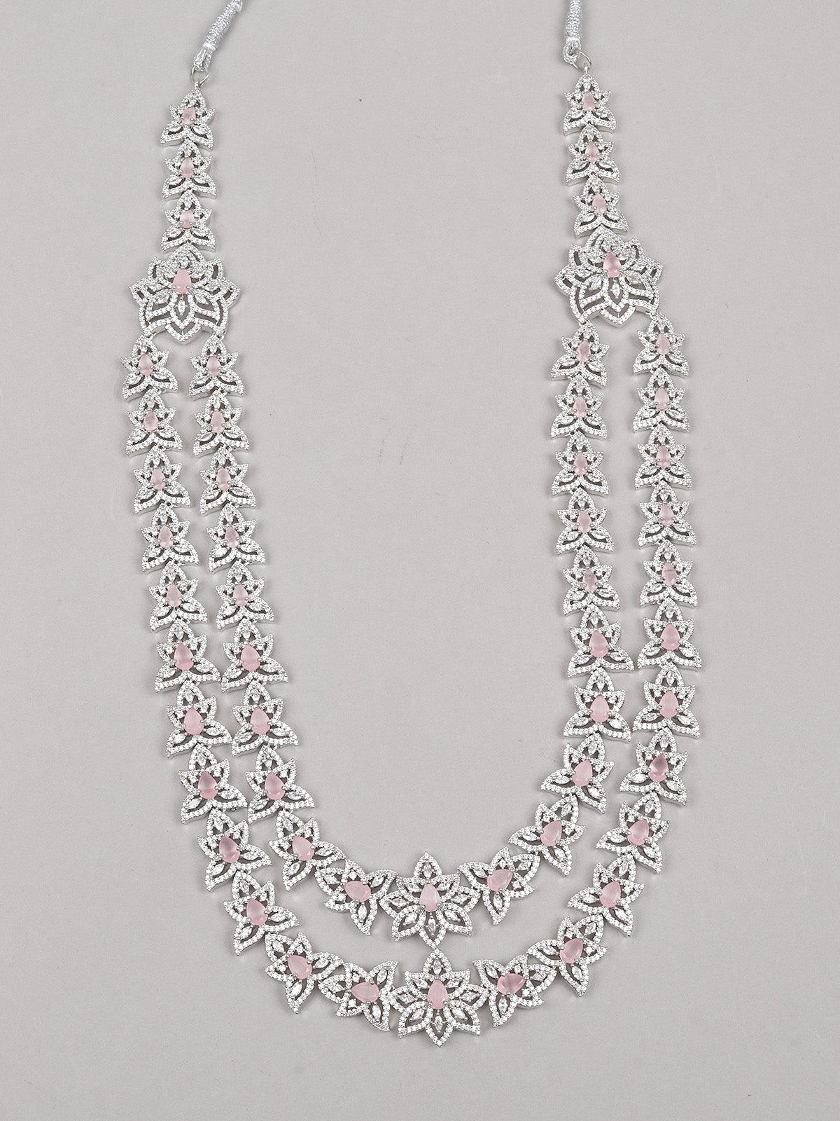 Gorgeous Double Layered Necklace Set - Odette