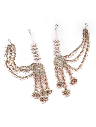 Gorgeous fully embellished ear chain - Odette