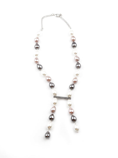 Gorgeous Multicolor beaded statement necklace - Odette