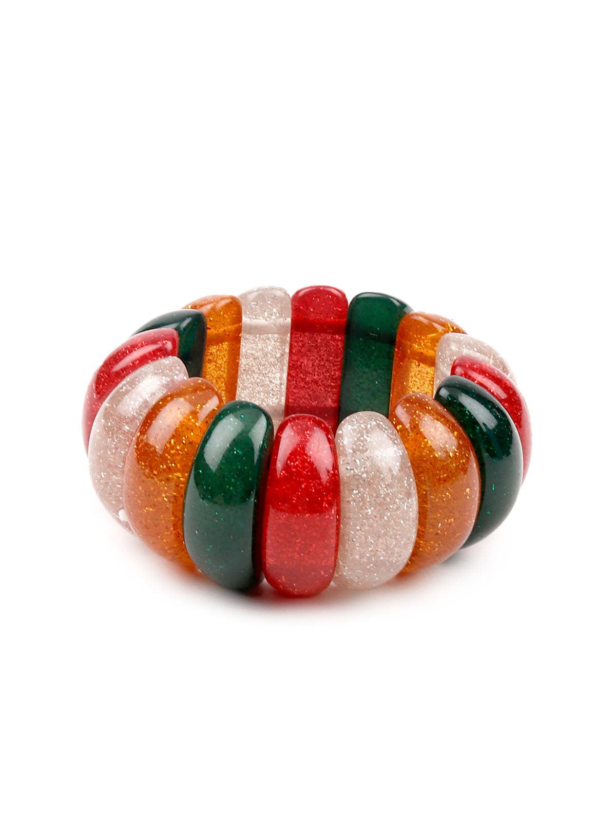 Gorgeous multicoloured bracelet for women - Odette