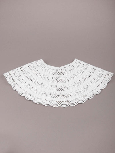 Gorgeous white layering collar - Odette