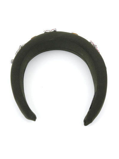 Green Soft Hassle-Free Hairband - Odette