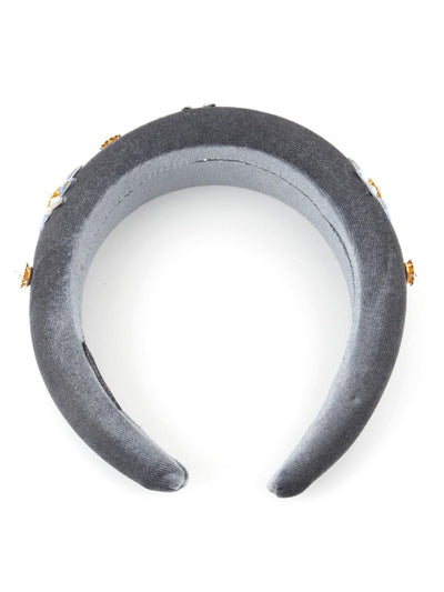 Grey Soft Hassle-Free Hairband - Odette