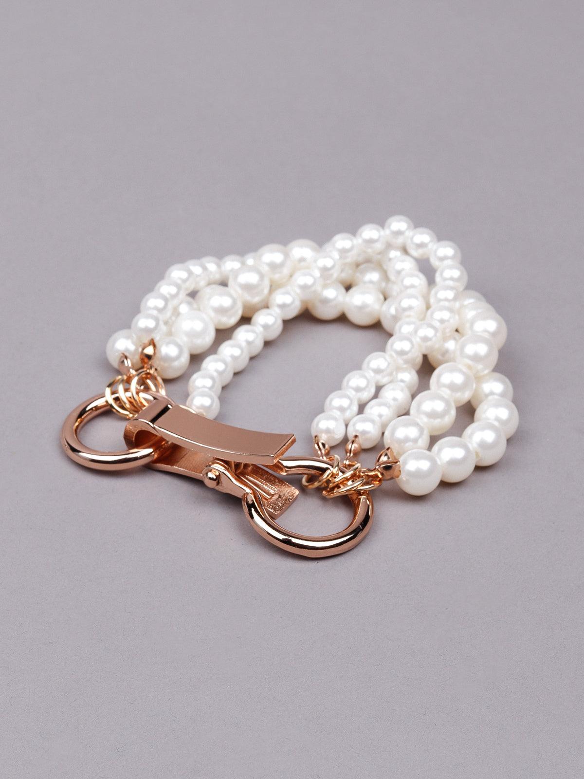Layered exquisite pearl bracelet - Odette