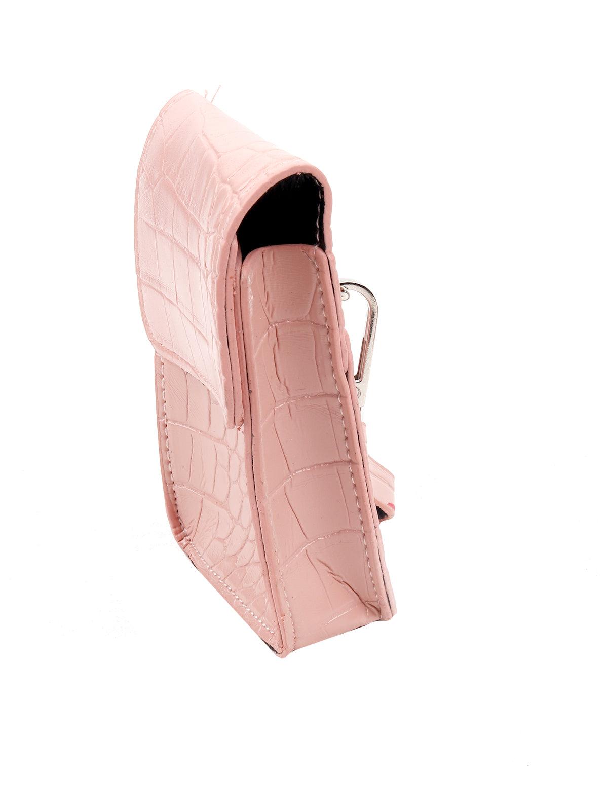 Light pink corc belt bag - Odette