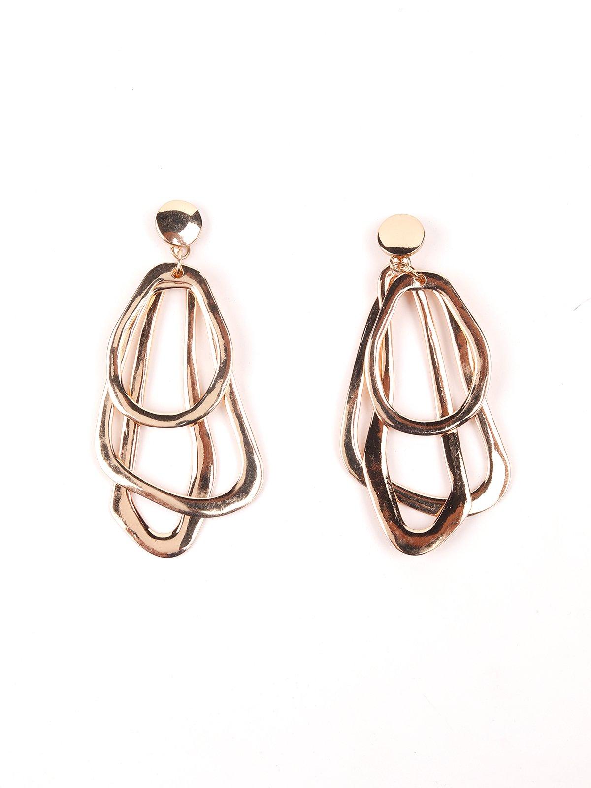 Metal Linked Earrings - Odette