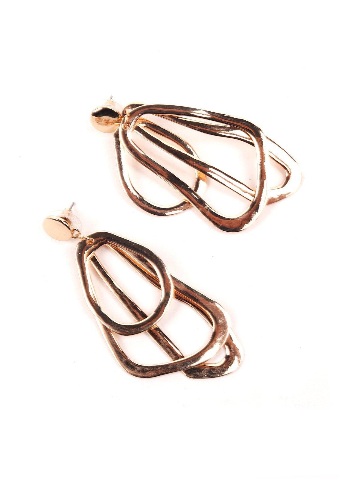 Metal Linked Earrings - Odette