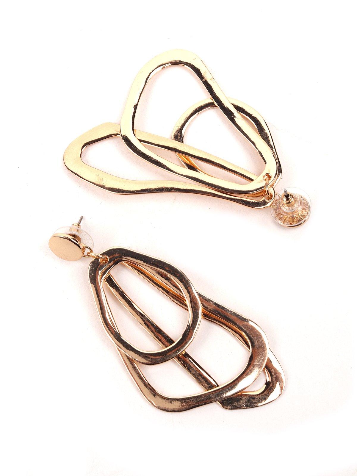 Metal Linked Earrings - Odette