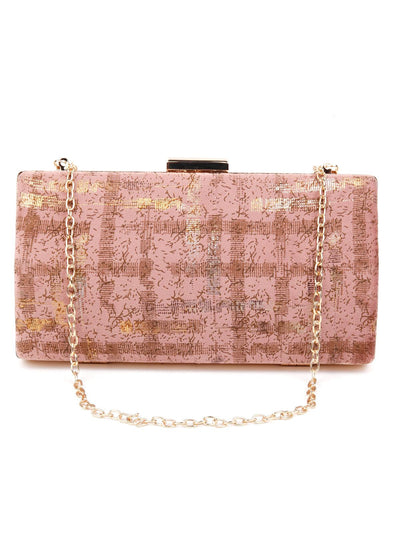 METALIC STYLISH CLUTCH - Odette