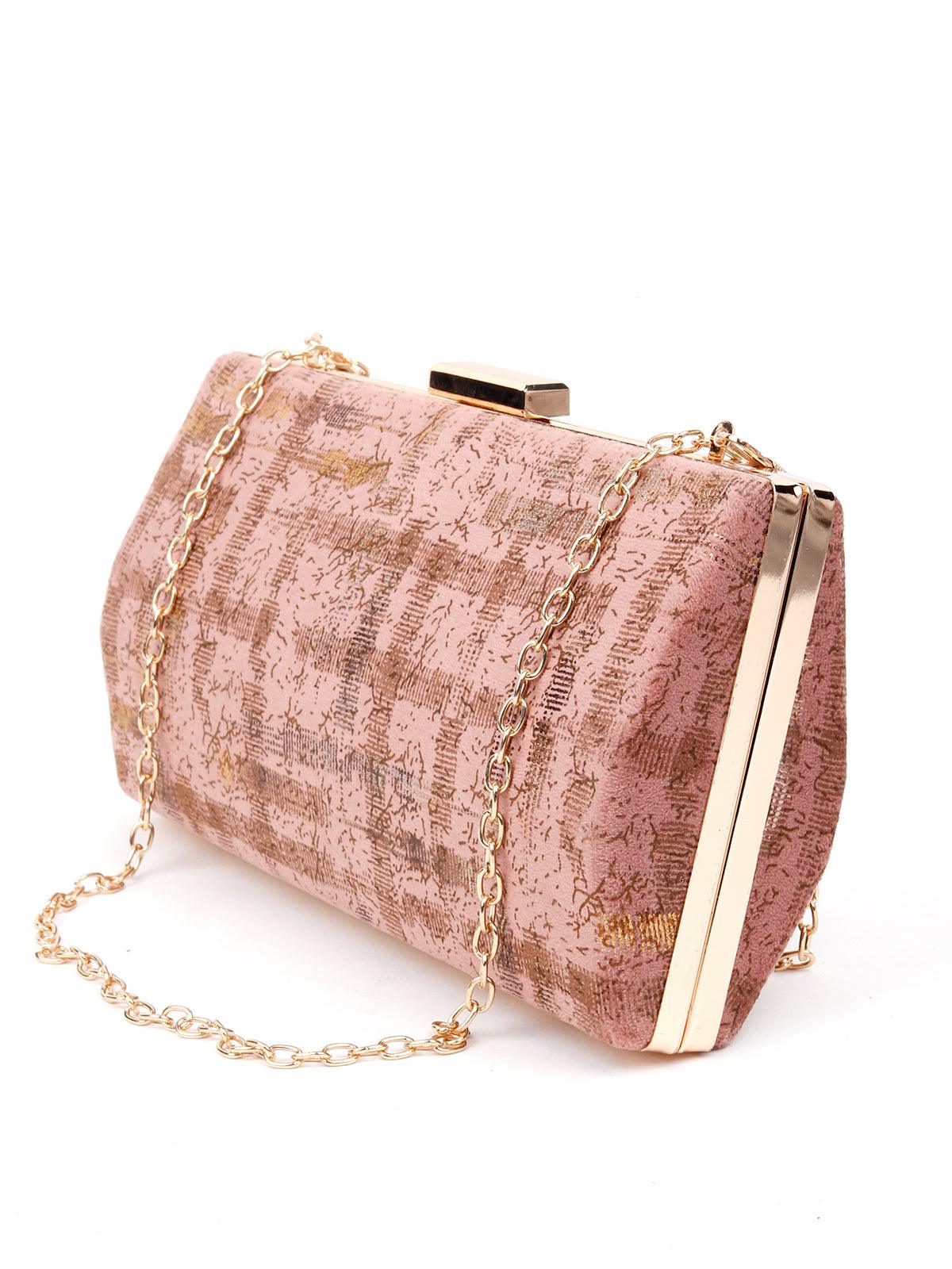 METALIC STYLISH CLUTCH - Odette