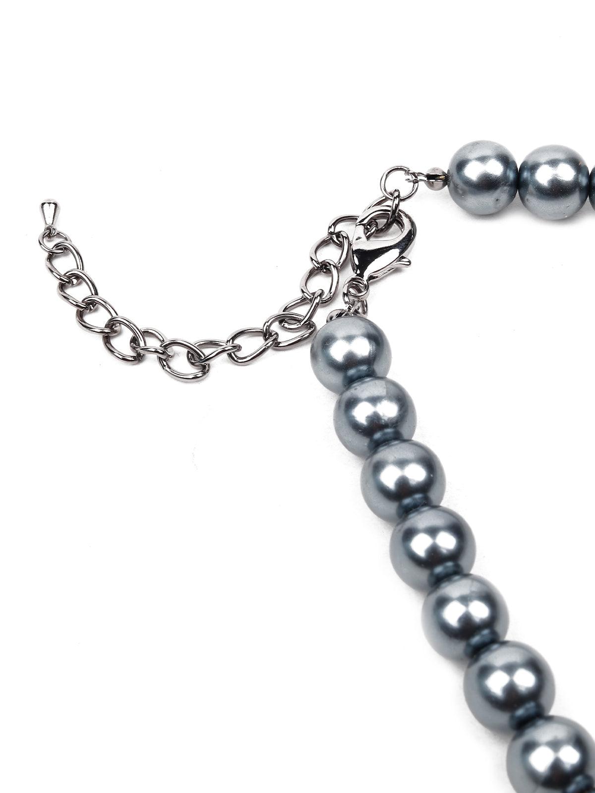 Moonlight beaded embellished necklace - Odette