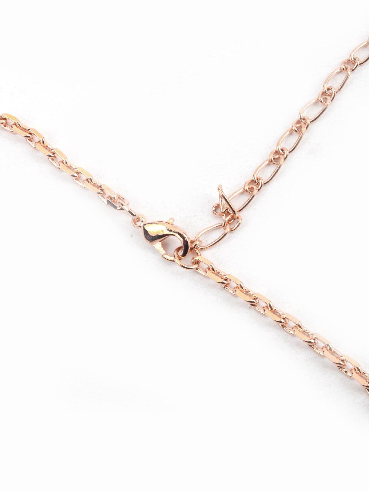 Multi-coloured pearl and rhinestone collar necklace - Odette