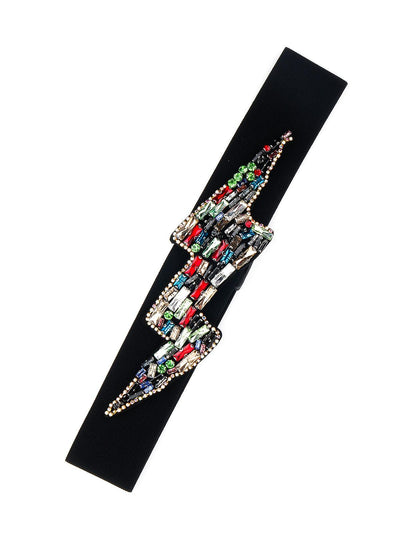 Multicolour Elasticated Waist Belt - Odette