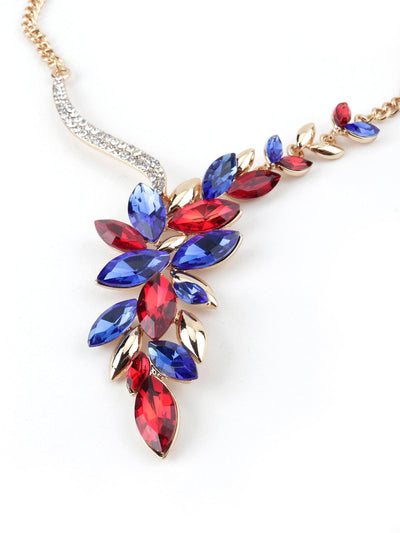 Multicolour Modern Necklace - Odette